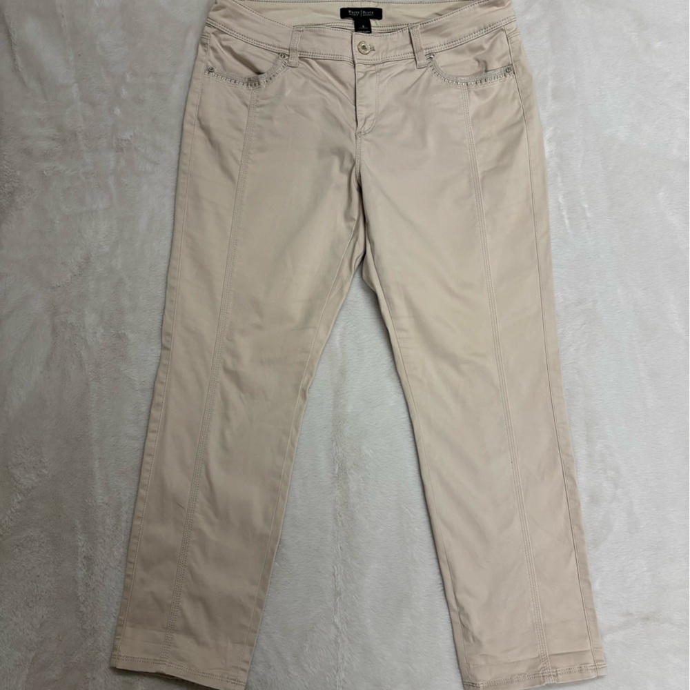 White Houses Black Market crop pants 6P